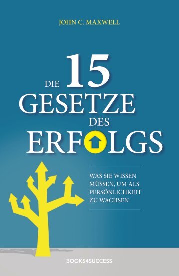 Leseprobe "Die 15 Gesetze des Erfolgs" - Financebooks.de