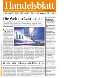 Die Welt im Gasrausch