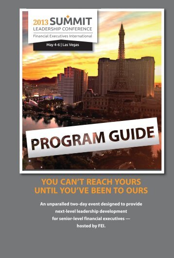 Download the Program Guide pdf here. - Financial Executives ...
