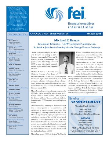 FEI Newsletter March 2004.p65 - Financial Executives International