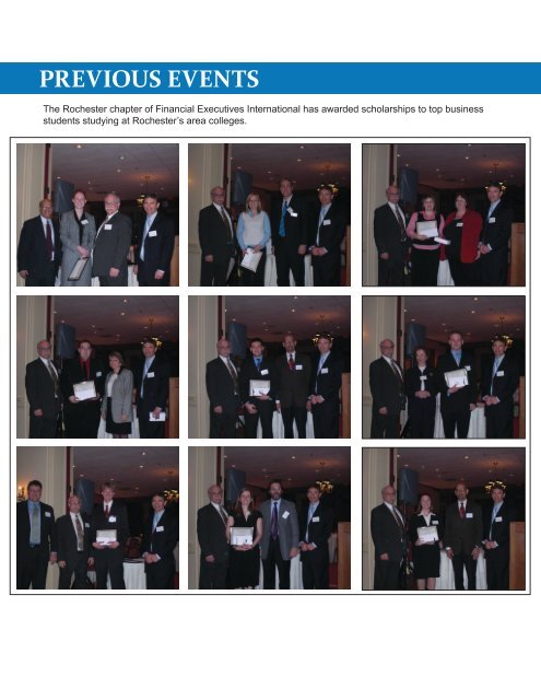 April 2009 Newsletter - Financial Executives International