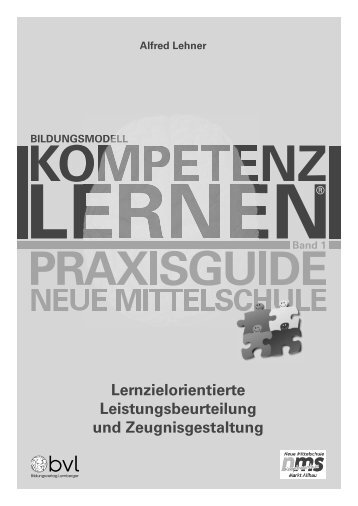 Lernzielorientierte Leistungsbeurteilung und Zeugnisgestaltung Alfred