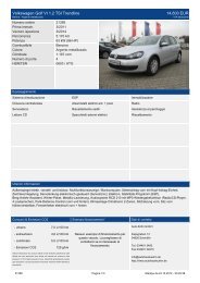 Volkswagen Golf VI 1.2 TSI Trendline 14.600 EUR - Auto Kühn GmbH