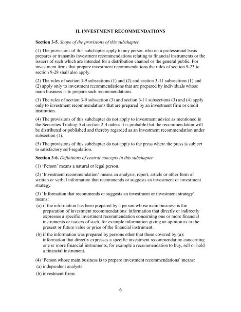 Finanstilsynet Regulations to the Securities Trading Act (Securities ...