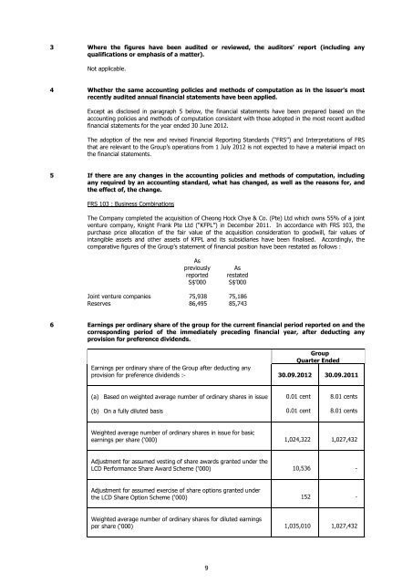 L.C. Development Ltd - FinanzNachrichten.de