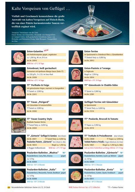 Sortimentsliste 2006 o.Preise RZ - Fine Food International