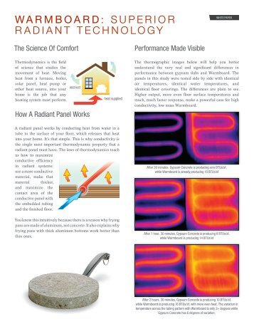warmboard: superior radiant technology - Fine Homebuilding