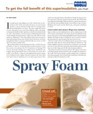 Spray Polyurethane-foam Manufacturers Have A Relatively Easy