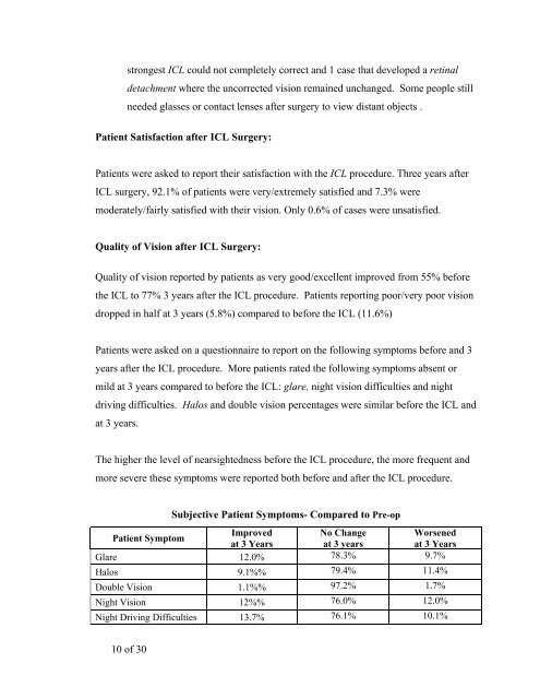 ICL Patient Information Booklet