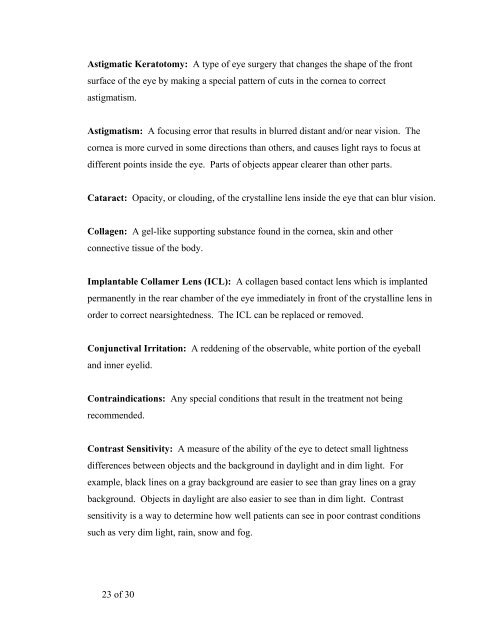 ICL Patient Information Booklet