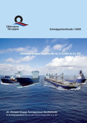 Oltmann - 26. Oltmann Tonnagesteuer Renditefonds