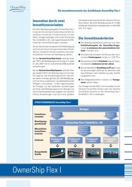 OwnerShip Flex I - Finest Brokers GmbH