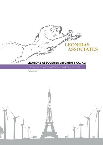 Leonidas VIII Datenblatt - Umweltfonds aktuell