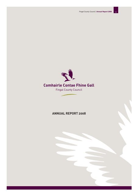 Download Annual Report 2008 - pdf - Fingal County Council