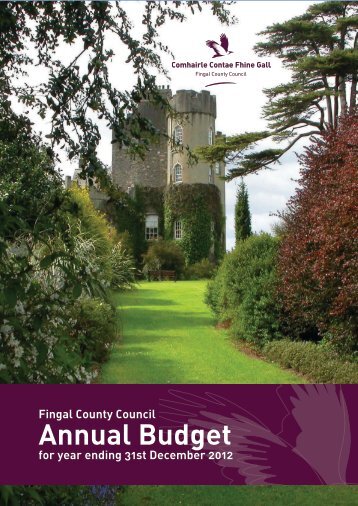 Annual Budget 2012 - pdf - Fingal County Council