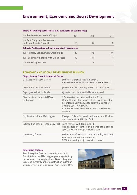 Download Annual Report 2009 - pdf - Fingal County Council