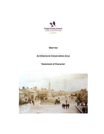 Skerries Architectural Conservation Area Statement of Character