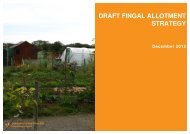 DRAFT FINGAL ALLOTMENT STRATEGY - Fingal County Council