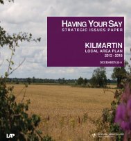 Kilmartin Strategic Issues Paper - Fingal County Council