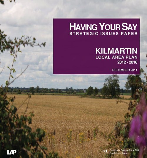 Kilmartin Strategic Issues Paper - Fingal County Council