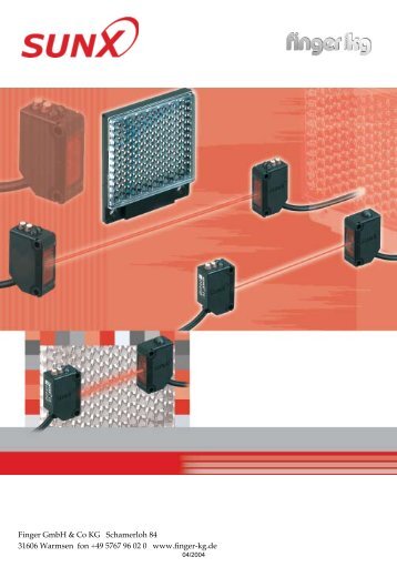 Finger GmbH & Co KG Schamerloh 84 31606 Warmsen fon +49 ...