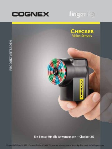 Checker 3G PRODUKTLEITFADEN - finger gmbh & co. kg