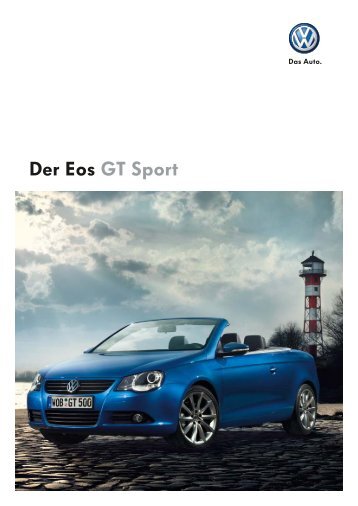 Der Eos GT Sport - Autohaus Perski ohg