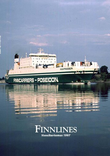 Finnlines Vuosikertomus 1997