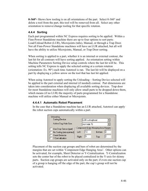 Stand-Alone Punch machine user manual - Finn-Power International ...