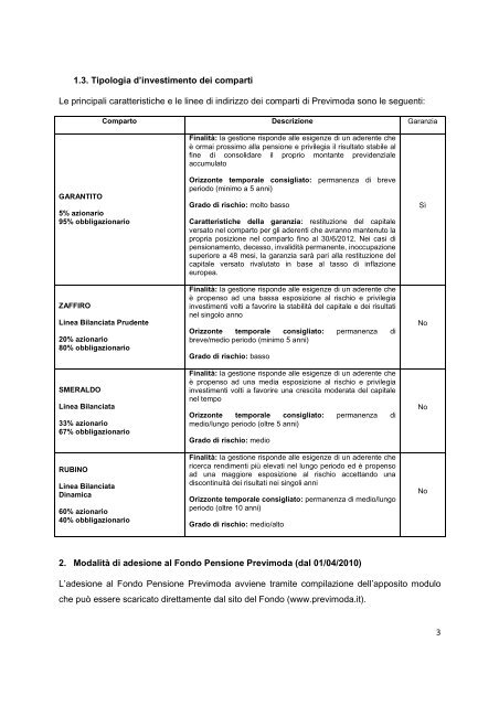 Progetto Life Cycle - Fiom