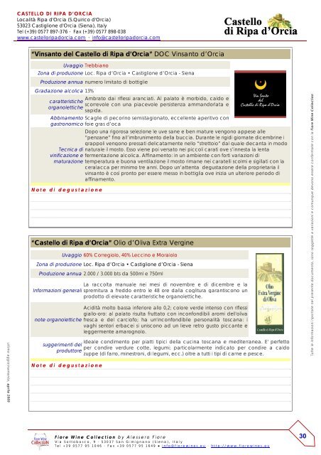 GLI E - Fiore Wine Collection