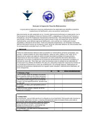 Guía para la Inspección Visual de Medicamentos La guía para ... - FIP