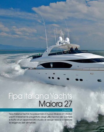 Fipa Italiana Yachts Maiora 27 - Fipa group