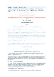 Legge 7 Dicembre 1999, n. 472 