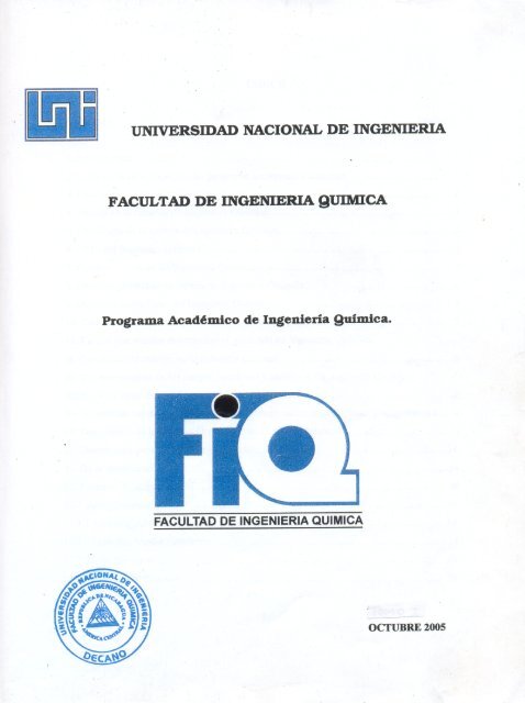 Cargo Funciones Objetivos Fiq Universidad Nacional De Ingenieria
