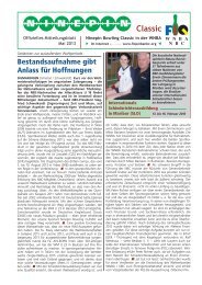 NBC Offizielles Mitteilungsblatt Mai 2013 - Deutscher Kegler