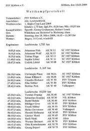 Regio-Cup 2009 - FSV Köthen