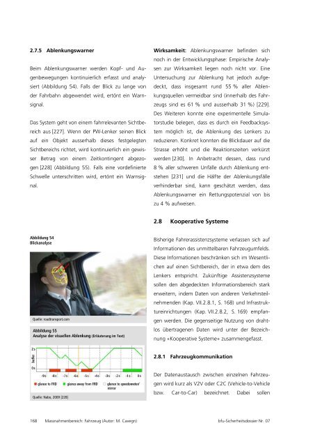 Personenwagen-Lenkende und -Mitfahrende - BfU