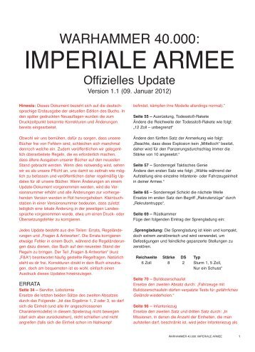 Imperiale Armee FAQ v11 Januar 2012.pdf - Games Workshop