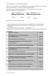 (06) Buchungssätze (2) und Wiederholungsfragen Bilden Sie zu den ...