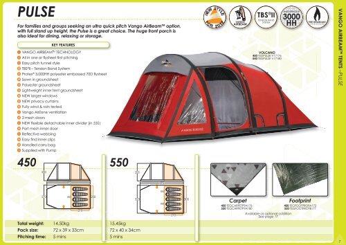 vango airbeam infinity 800 dimensions vango airbeam infinity 800 dimensions