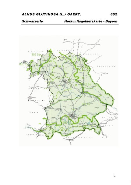 Bayerische Herkunftsempfehlungen - Bayern