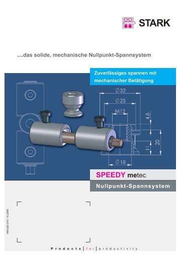 Nullpunkt-Spannsystem SPEEDY metec