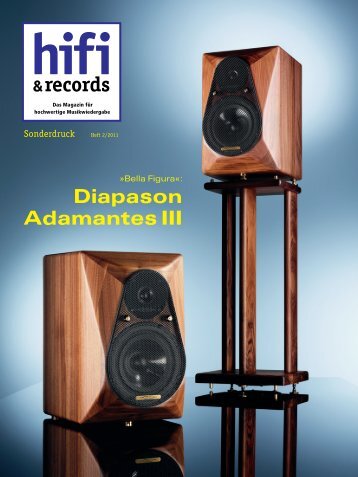 Testbericht Diapason ADAMANTES in der ... - Friends of Audio