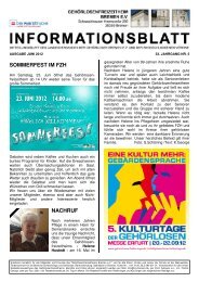 Infoblatt Juni 2012 - Landesverband der Gehörlosen Bremen eV