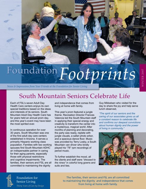 FoundationFootprints - The Foundation for Senior Living