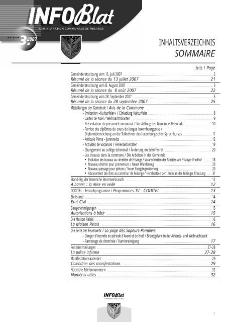 Infoblat 2007 - 03 (1,7 MB) - Frisange