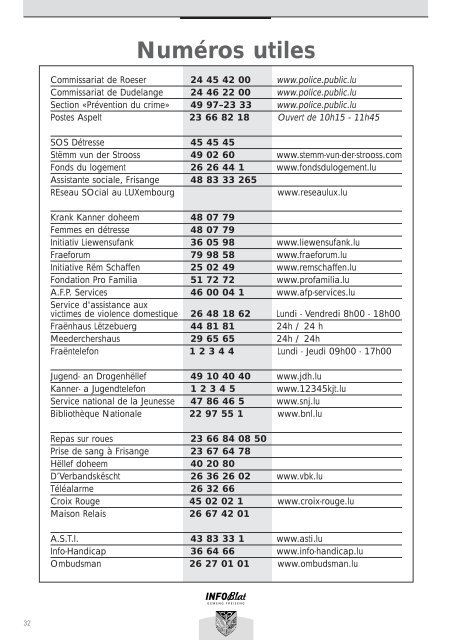 Infoblat 2007 - 03 (1,7 MB) - Frisange