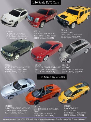 1:14 Scale R/C Cars