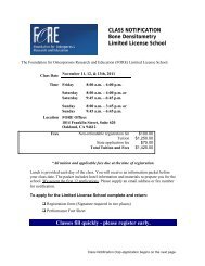 Bone Densitometry Limited License School - Foundation for ...